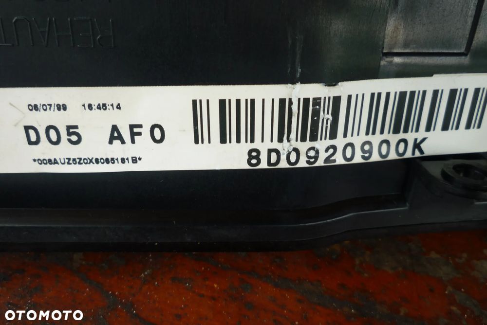 licznik zegar Audi A4 B5 LIFT 8D0920900K Europa - 3