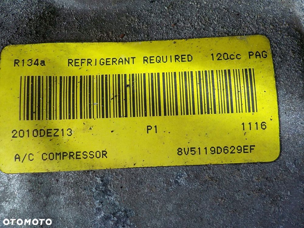 FORD FIESTA MK7 SPRĘŻARKA KLIMATYZACJI 8V51-19D629-EF - 2
