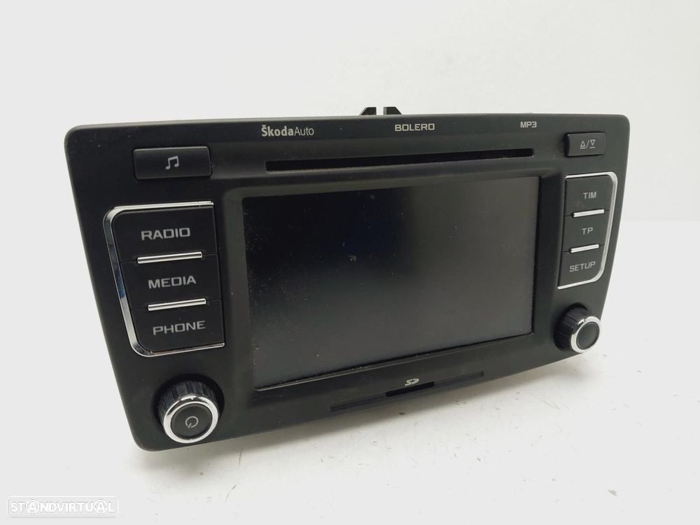 SISTEMA DE ÁUDIO RÁDIO CD SKODA YETI - 1
