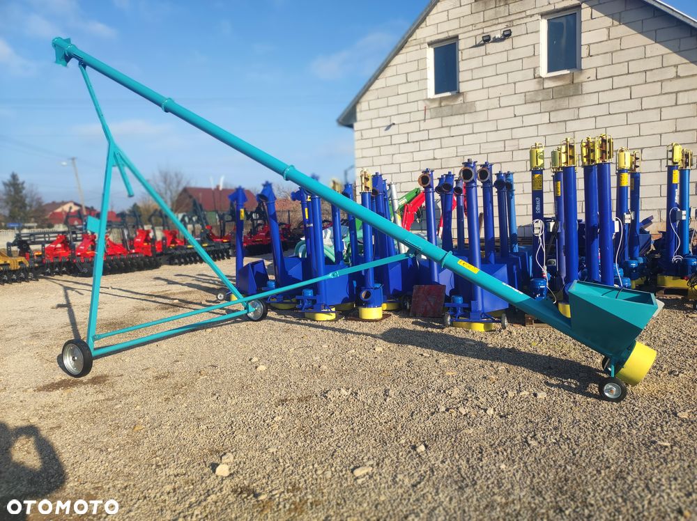 PODAJNIK/ PRZENOŚNIK ŚLIMAKOWY/Żmijka Do Zboża/ Pelletu/ Trocin Podajniki Przenośniki Ślimakowe Żmijki Fi 140 Fi 200 - 2