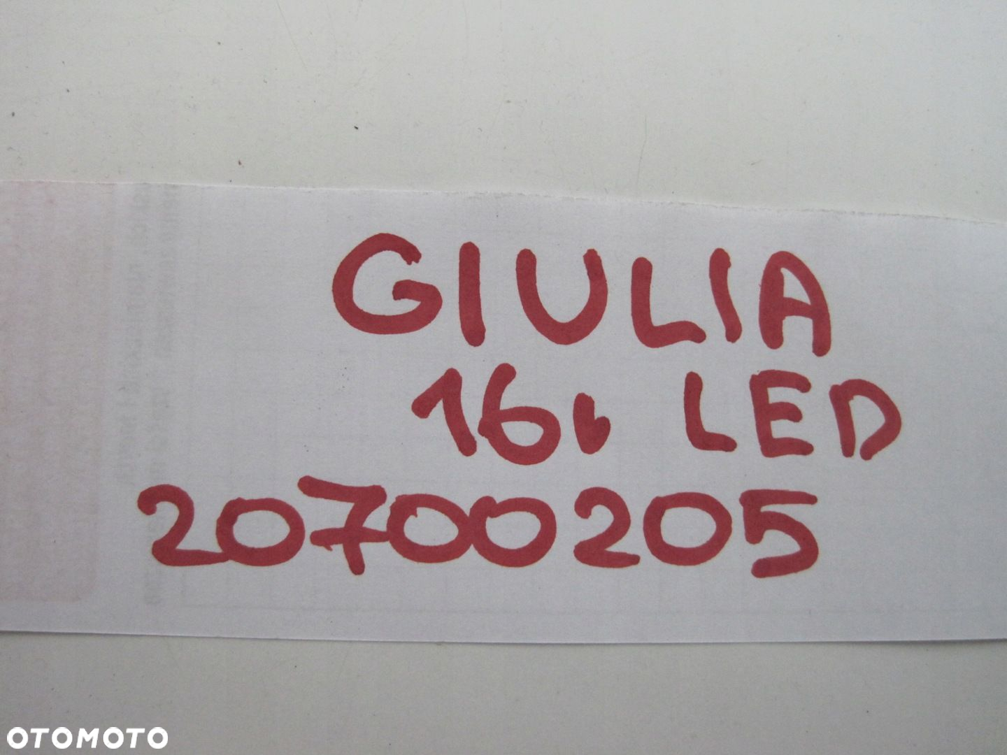Lampa LAMPY TYŁ ALFA ROMEO GIULIA 20700105 20700205 - 7