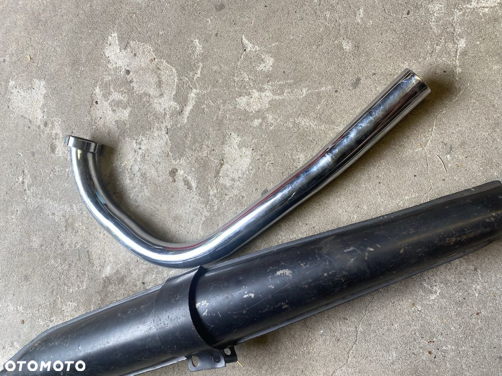 Tlumik wsk 125 kolanko rura wydechowa komplet - 5