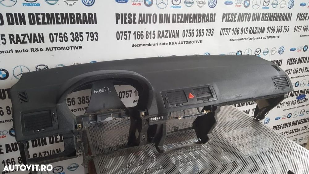 Plansa Bord Skoda Fabia 1 Volan Stanga Livram Oriunde In Tara - 3