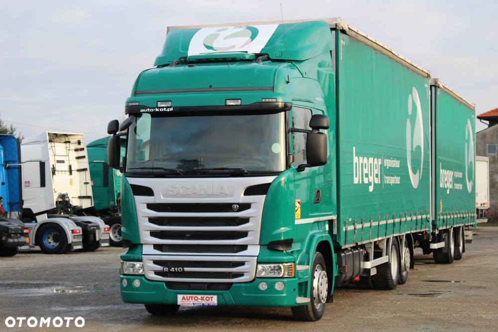 Scania R410 /6X2/ ZESTAW 120M / RETARDER/XENON/*SERWIS*/ SUPER STAN /