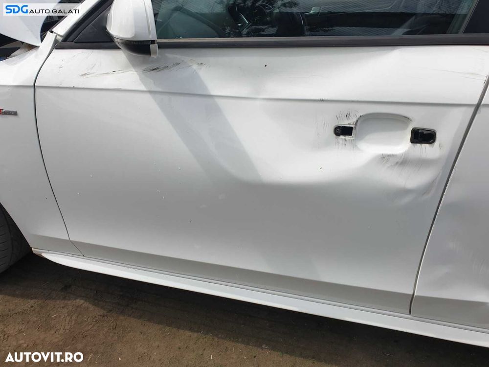 Usa Usi Portiera Portiere Stanga Fata Dezechipata cu Defect Audi A4 B8 B8.5 FL Facelift 2008 - 2016 Culoare LY9C [C5445] - 1