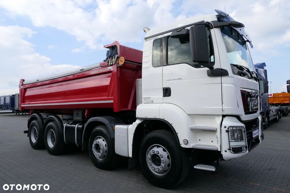 MAN TGS 35.460 / 8X4 / WYWROTKA 2 STR / BORDMATIC / MEILLER KIPPER / AUTOMAT / EURO 6 - 21