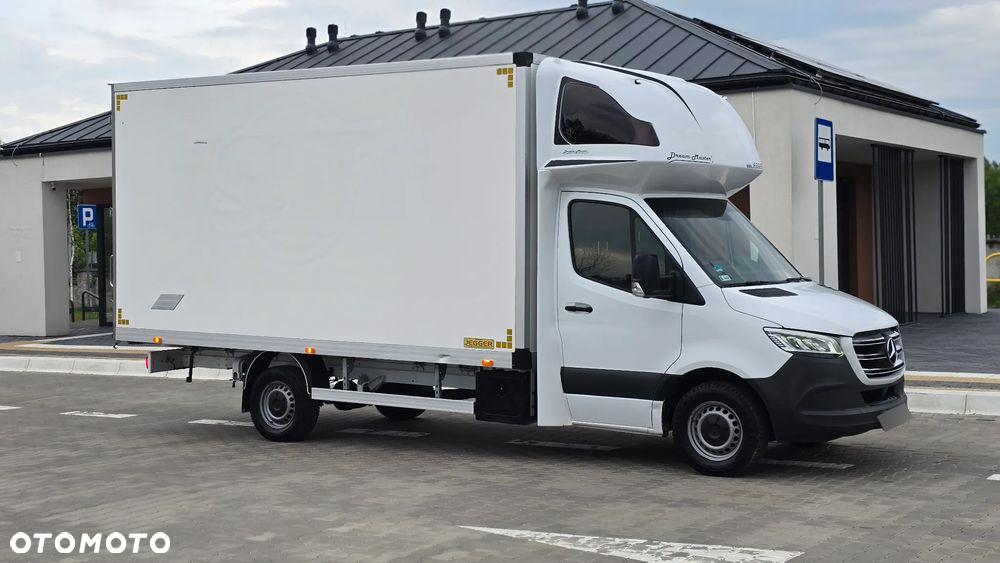 Mercedes-Benz SPRINTER 319 CDI 907 MAXI ❗️❗️ / AUTOMAT / ŁOPATKI / PODUSZKI PNEUMATYCZNE / KONTENER 10EP JEGGER / FULL OPCJA  / LEDY / XENON / WEBASTO / KONTENER MEBLOWY / RAMA / LAWETA / SALON POLSKA ❗❗ - 10