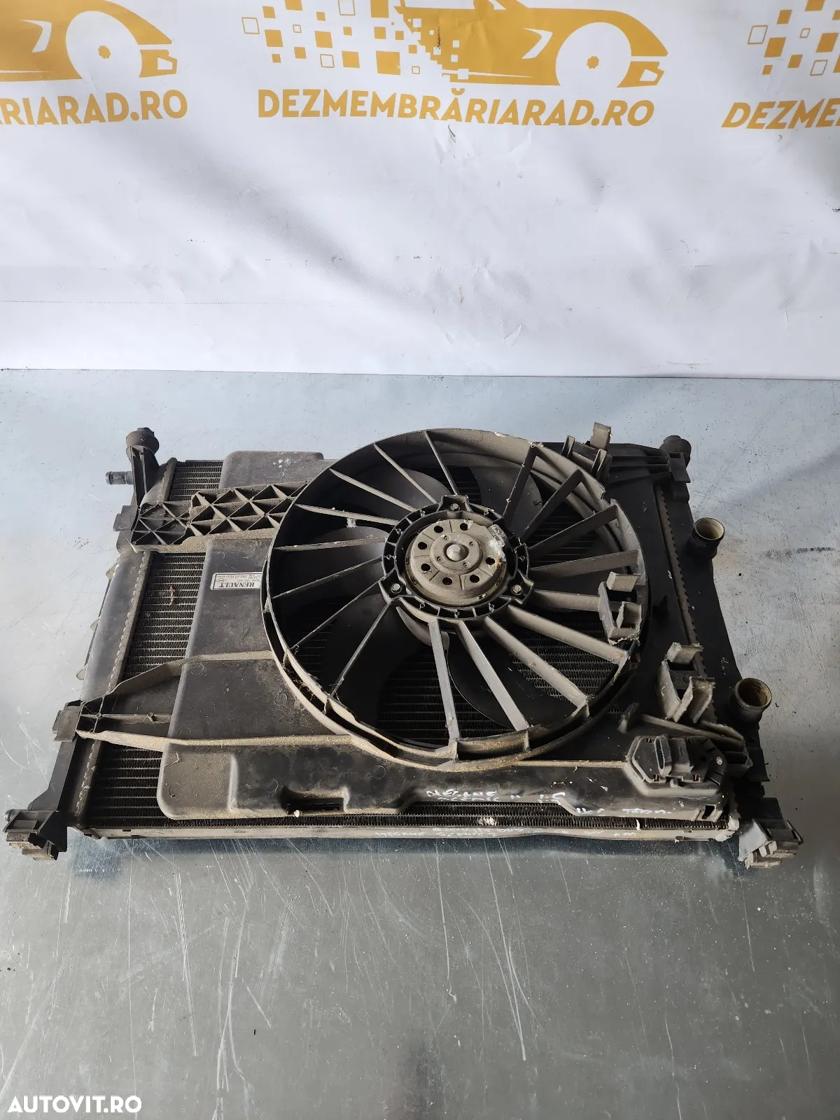 Grup Radiatoare Radiator Apa Clima Intercooler Termocupla Electroventilator Renault Megane 2 1.5 Dc - 5