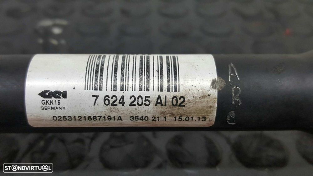 TRANSMISSÃO TRASEIRA ESQUERDA BMW SERIE 1 LIM. (F20) 114D - 4