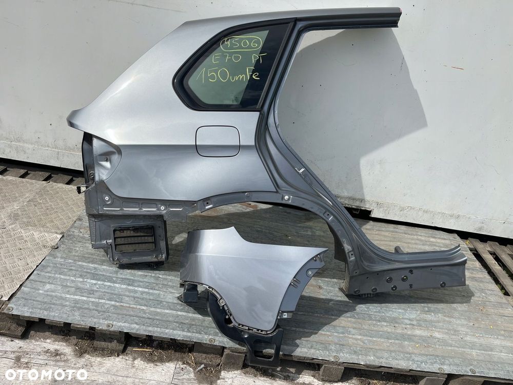 Blotnik poszycie blotnika naroznik prog prawy tyl BMW X5 E70 A52/7 A52 BDB - 2