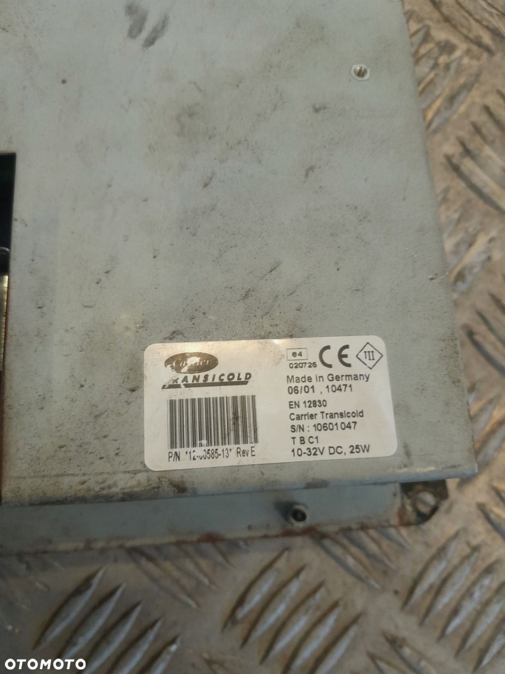 TERMOGRAF DATACOLD 500 CARRIER NACZEPA DRUKARKA 12-00752-63 - 4