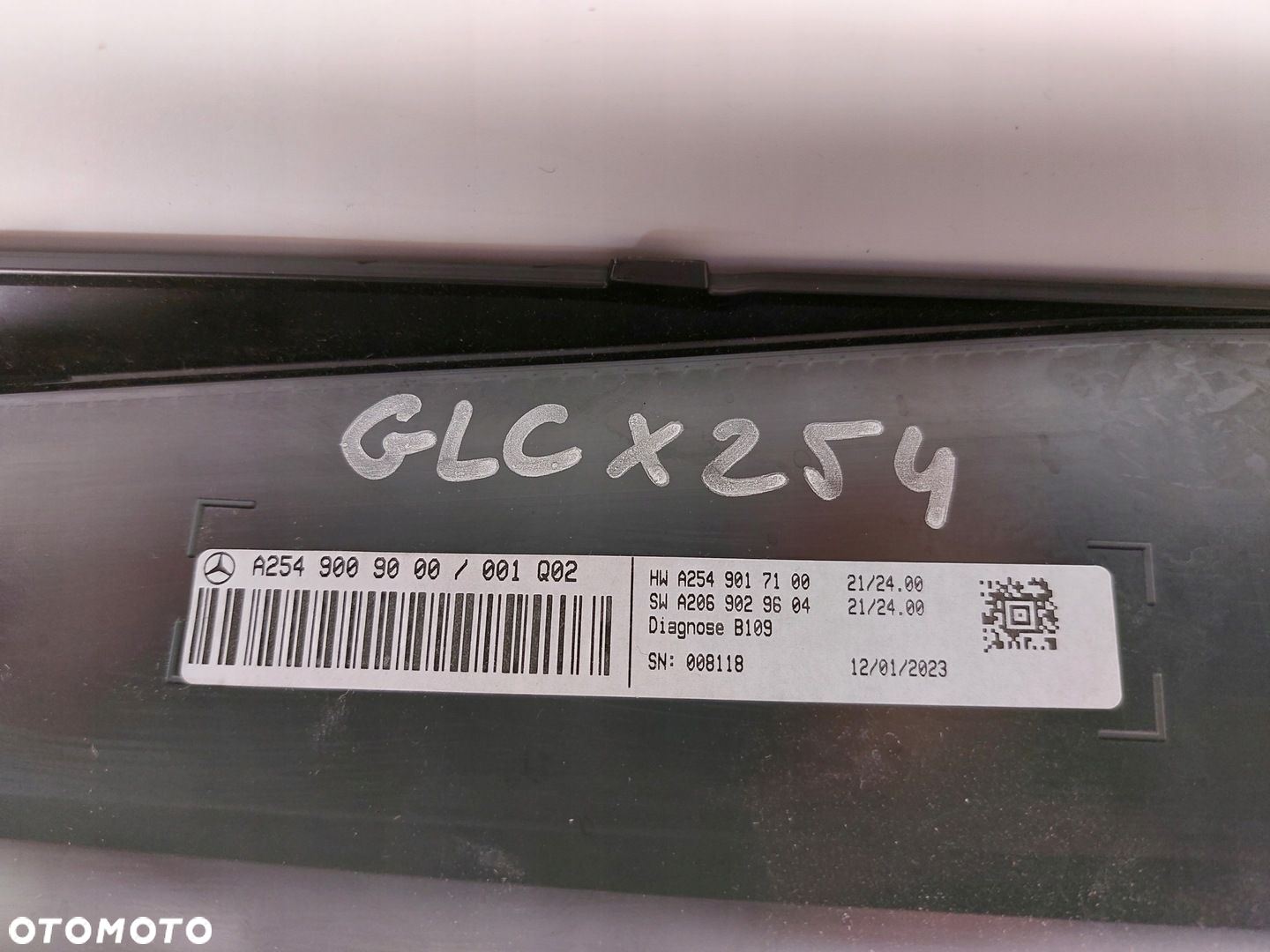 Mercedes X254 GLC A2549009000 Head-Up HUD display rzutnik - 6