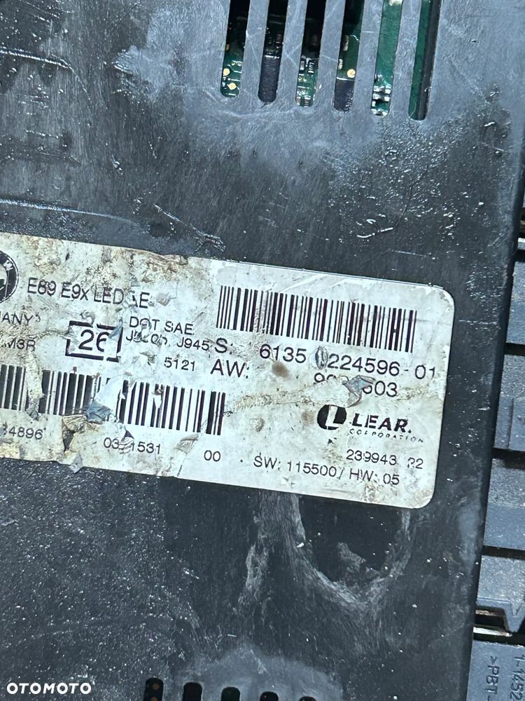 MODUŁ ŚWIATEŁ LED XENON BMW E90 E91 9224596 - 3