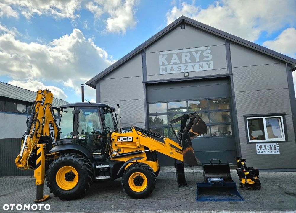 JCB KOPARKO-ŁADOWARKA JCB 3CX 3 CX 4CX CONTRACTOR 2018R. JOYSTICK ROTOTILT - 4