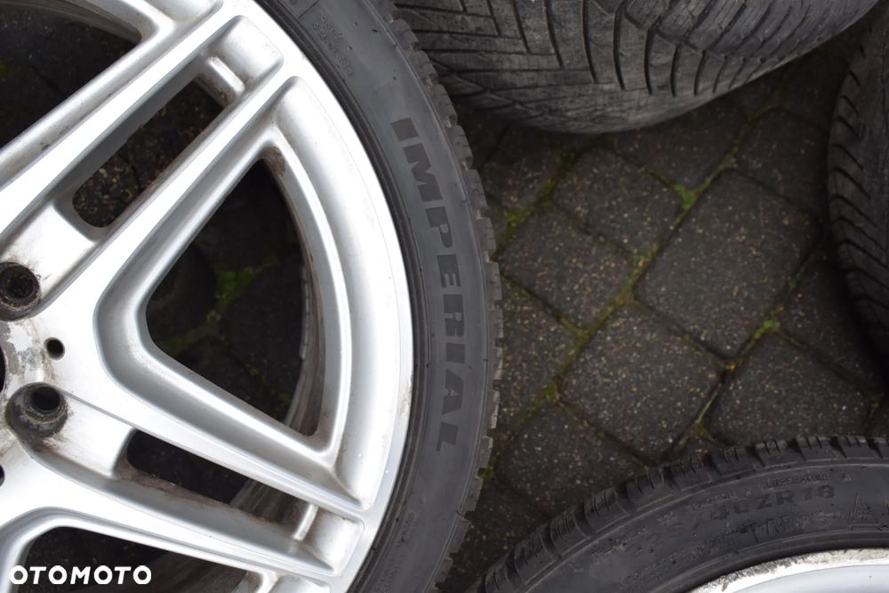 MERCEDES W204 LIFT AMG FELGI KOŁA OPONY 18 WIELESEZONOWE 6.5 MM 5X112 - 16