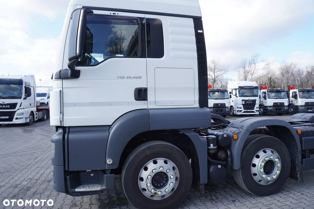 MAN TGS 35.420 8×2 / Chassis 6.4 m / 3 steered axles / 3 units - 14