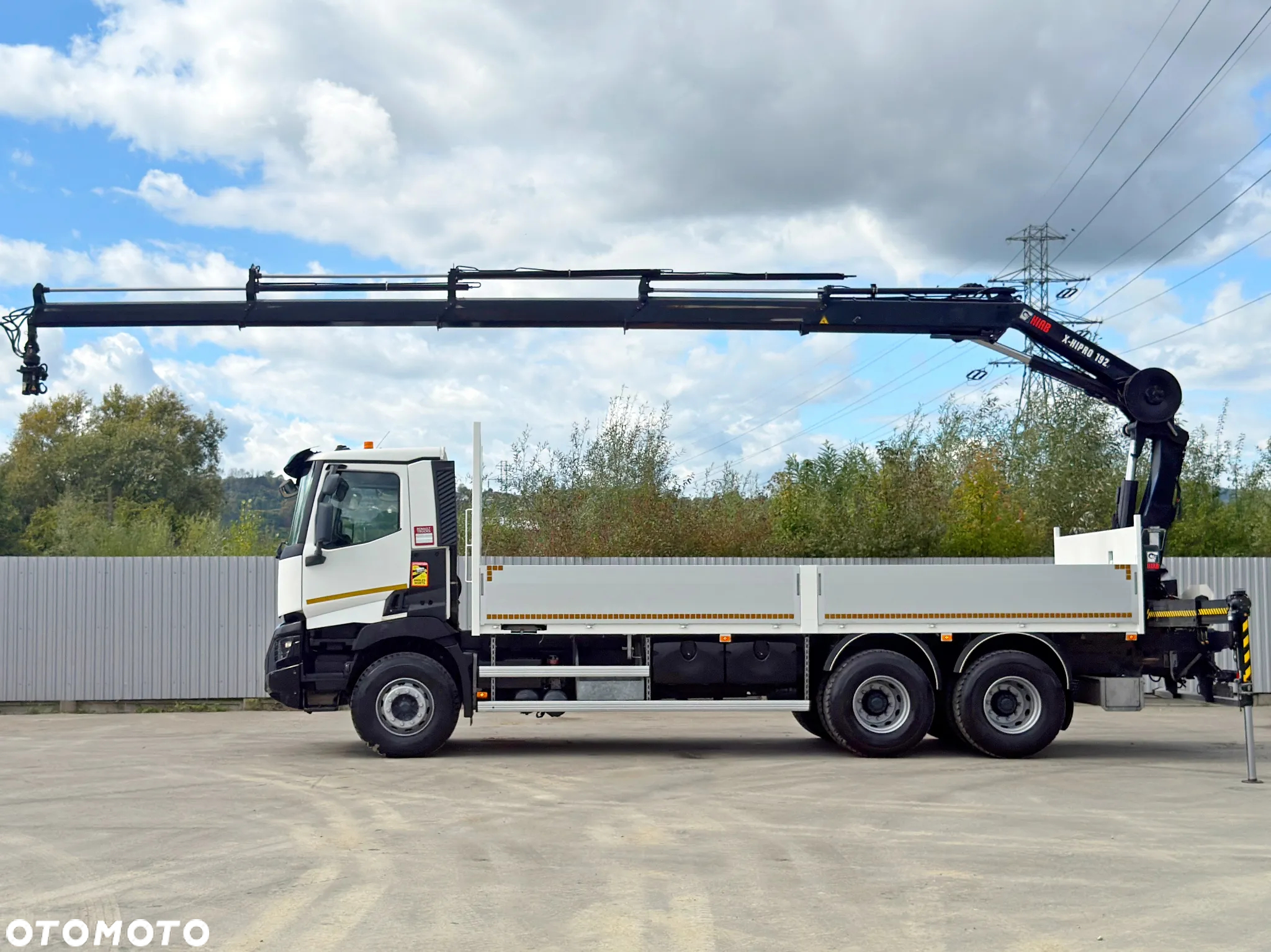 Renault C 430 * SKRZYNIA 6,80 m * HIAB X-HIPRO 192 ES-4 + PILOT/ 6x4 - 5