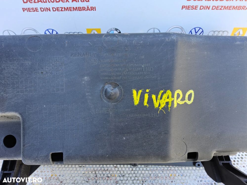 Usa torpedou Renault Trafic 2014-2020 Opel Vivaro Nissan nv300 cod 681081578r - 2