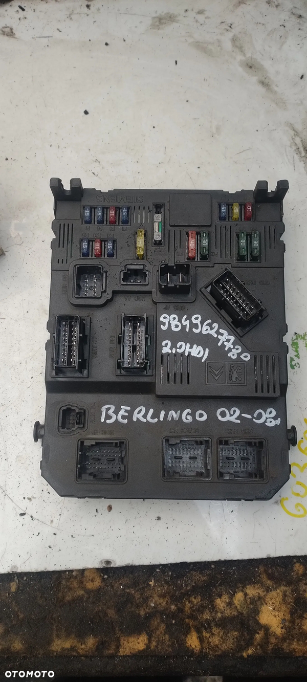 Citroen PEUGEOT modul BSI 9649627780