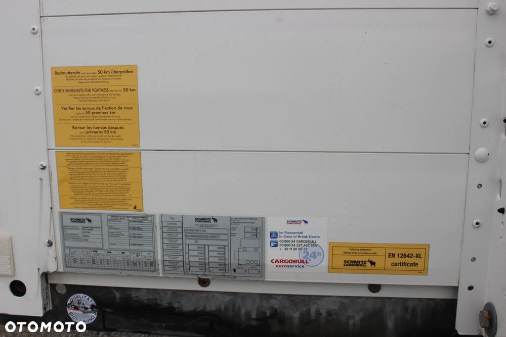 Schmitz Cargobull KONTENER /OSIE SCHMITZ /TYLNE DRZWI / *SERWIS FR*/IDEALNY STAN / - 18