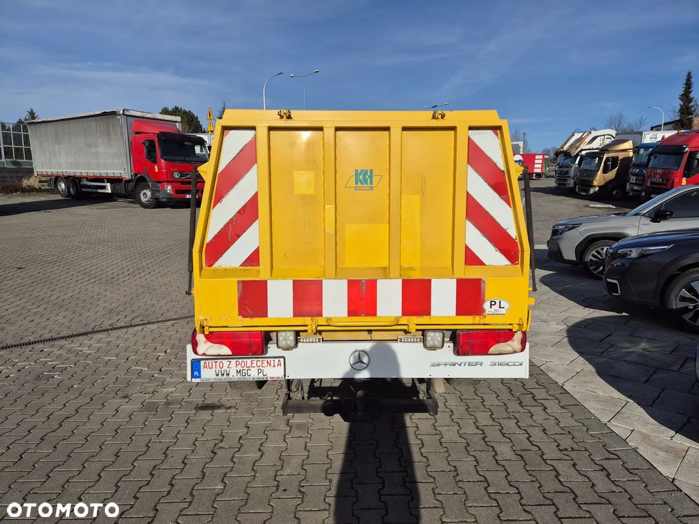 Mercedes-Benz Sprinter 316 CDi Automat / ŚMIECIARKA / ZGNIATARKA / WEBASTO / BEZWYPADKOWY / 1WŁ! - 9