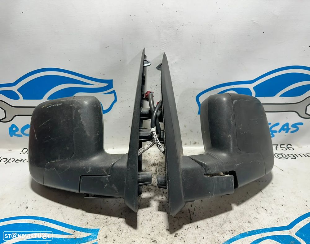 .Espelho Retrovisor Lateral Esquerdo Direito Original PSA Peugeot Bipper Citroen Nemo Fiat Fiorino 735460573 2008 - 2019 - 2