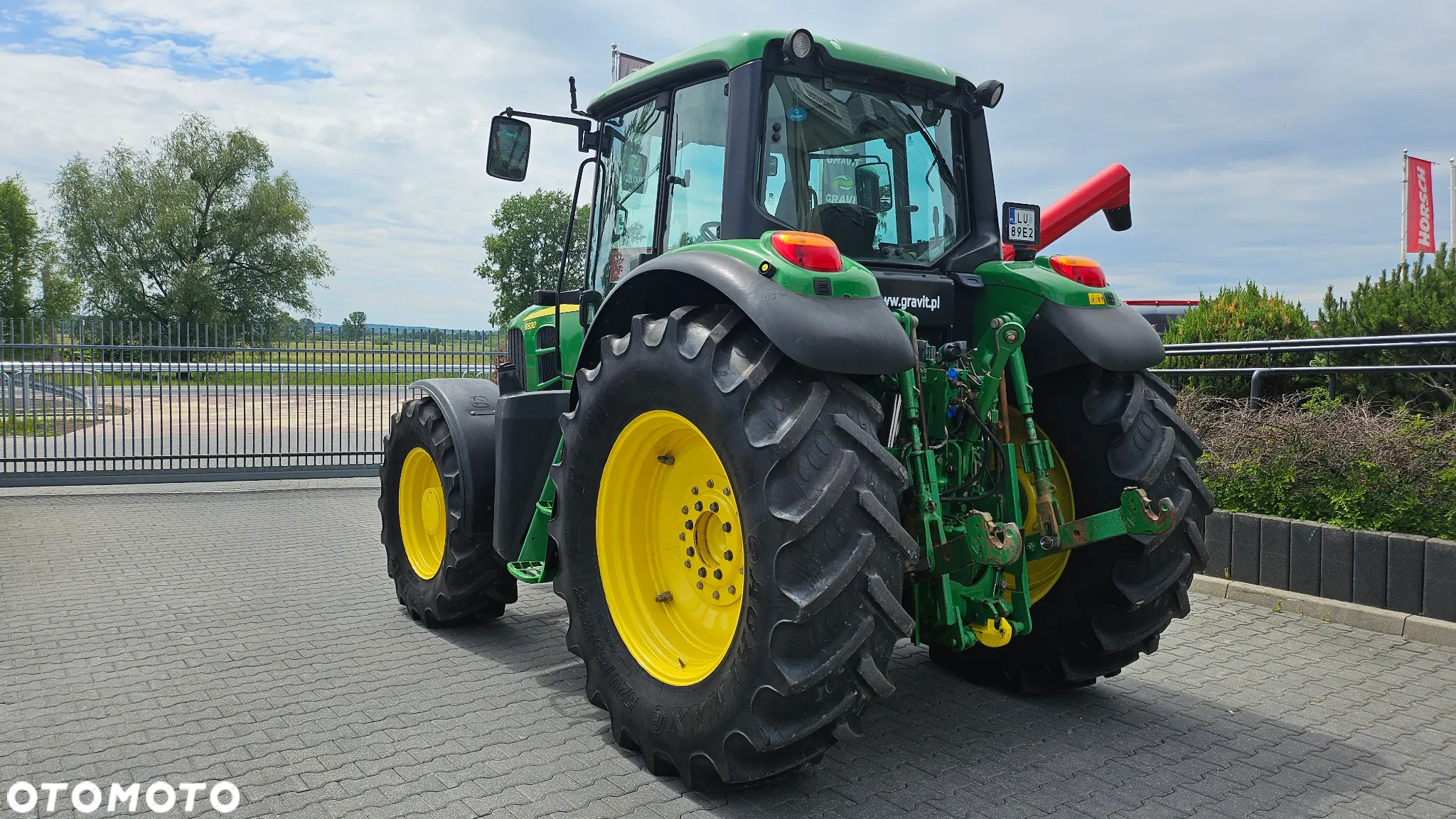 John Deere JD 6830, 6-cyl, 140 KM, TLS, autentyczny przebieg - 5