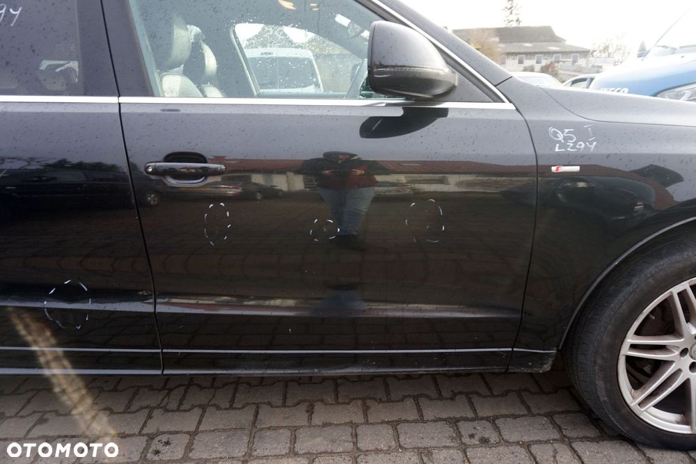 DRZWI PRZEDNIE PRAWE Q5 I 8R LZ9Y  CZARNY AUDI 2008-2012 - 3