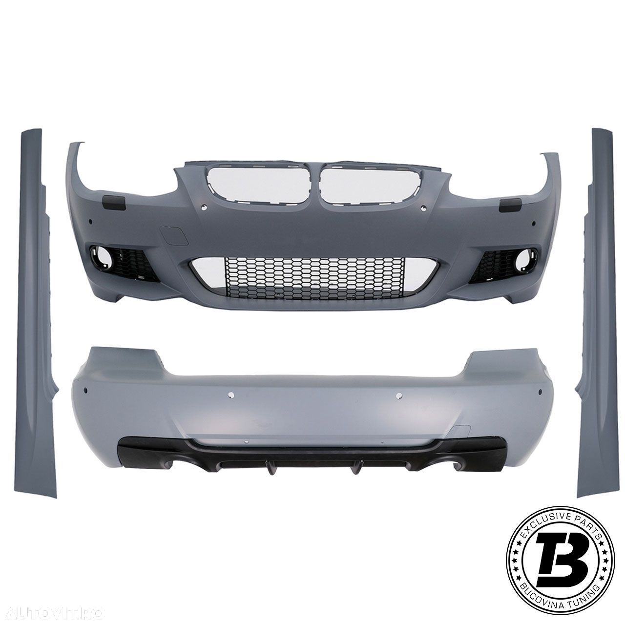 Pachet Exterior compatibil cu BMW Seria 3 E92 E93 M Tech Design - 1