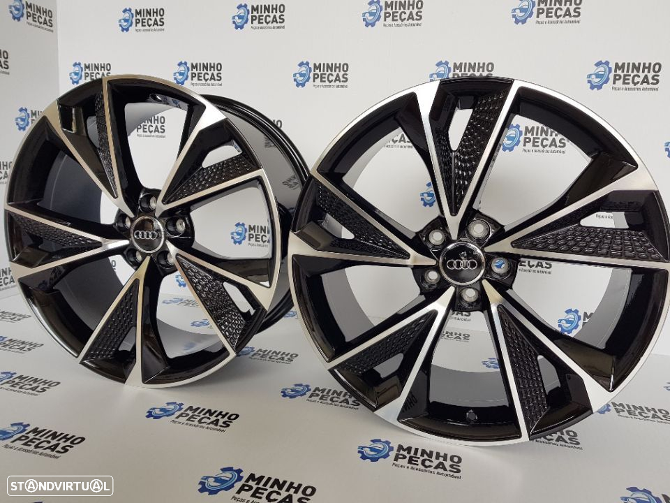 Jantes Audi 2020 (RS7) em 18 Black Polished - 3