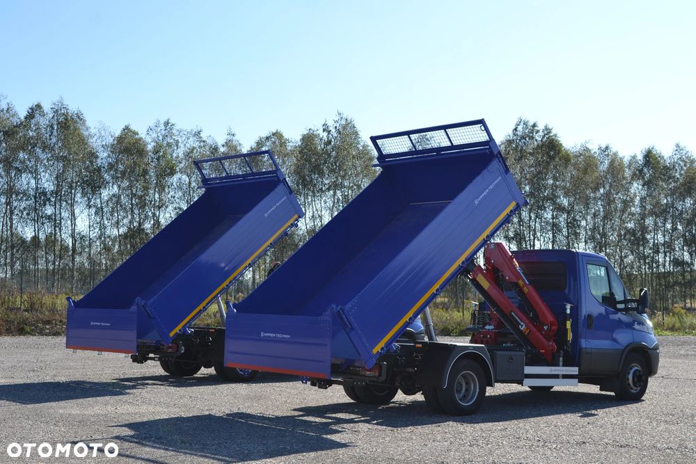 Iveco Daily 72C18 Nowy 3-stronny wywrot Żuraw HC45 HDS Wywrotka Kiper 70C 65C 50C 35C - 5