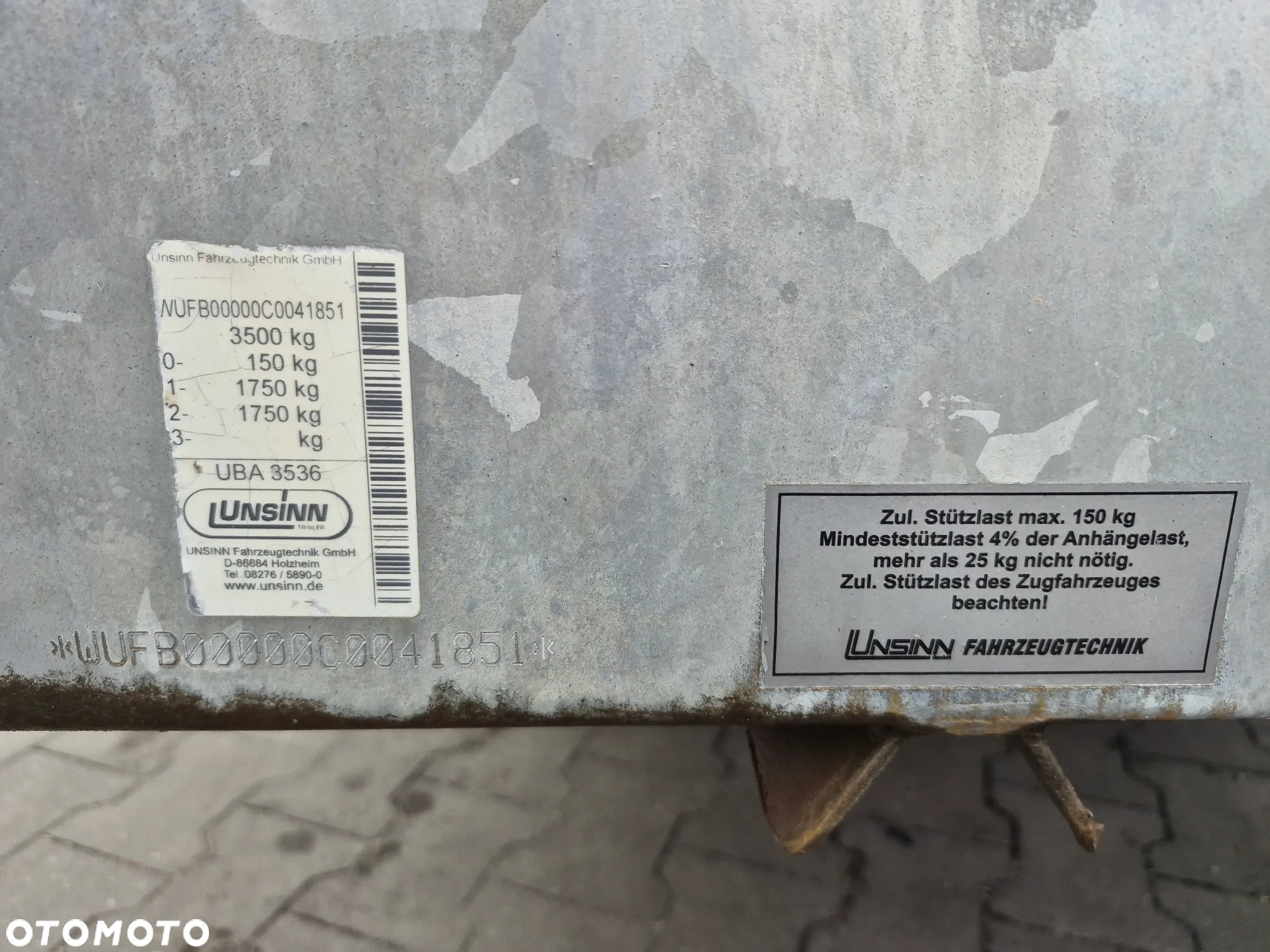UNSINN UBA 3536 LAWETA - 5