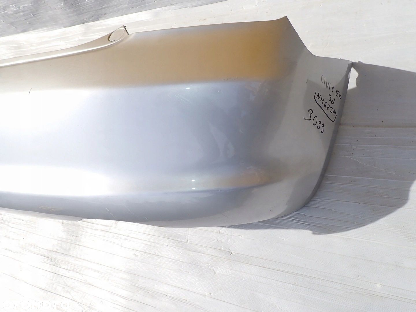 HONDA CIVIC EP 3d 7 GEN 04-05 ZDERZAK TYLNY NH623M - 5