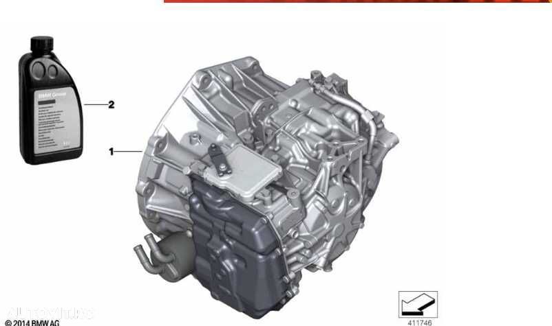 Cutie viteze automanta BMW X1 F48 2.5d xdrive cod GA8F22AW - 1