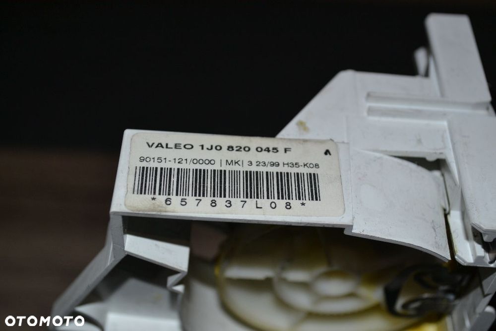 VW GOLF IV BORA POLO PANEL NAWIEWU KLIMATYZACJI OGRZEWANIA 1J0820045F - 3