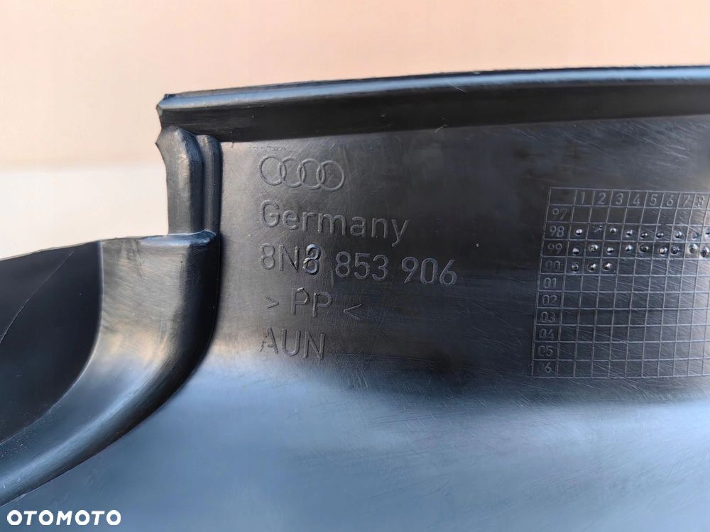Listwa nakładka progu PRAWA AUDI TT 8N 8N8853906 - 3