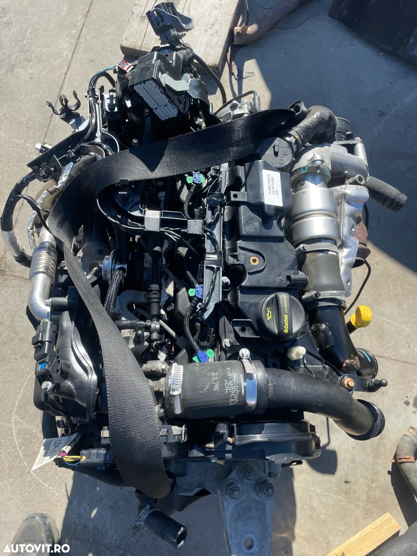 MOTOR FORD FIESTA 1.5 TDCI AN 2016 TIP XUJB - 1