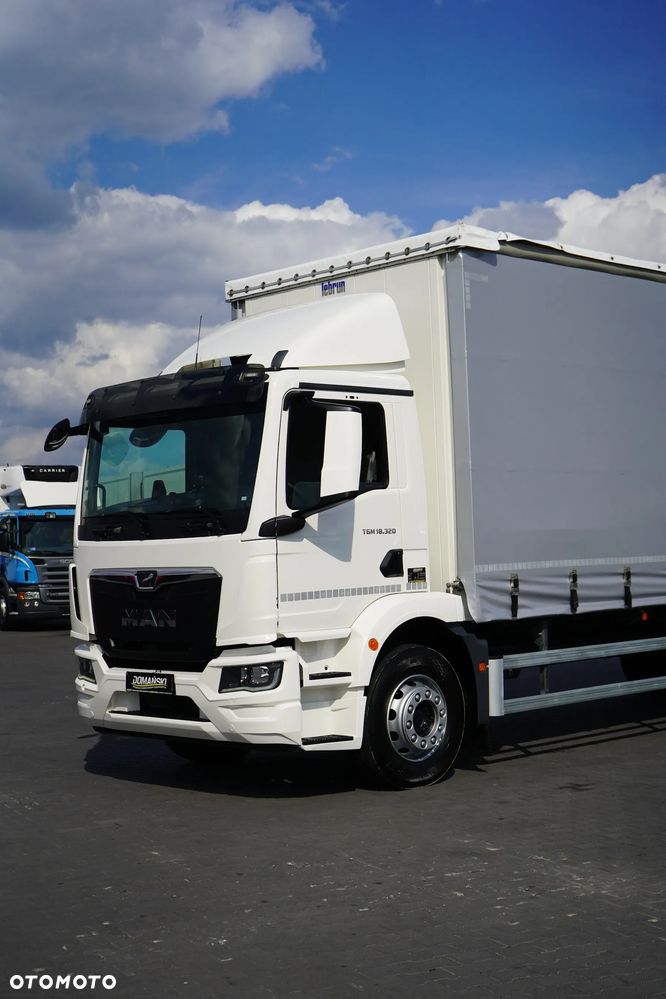 MAN TGM / 18.320 / ACC / E 6 / FIRANKA + WINDA / ŁAD. 9 175 KG / 21 PALET / DŁ. 8,6 M - 31