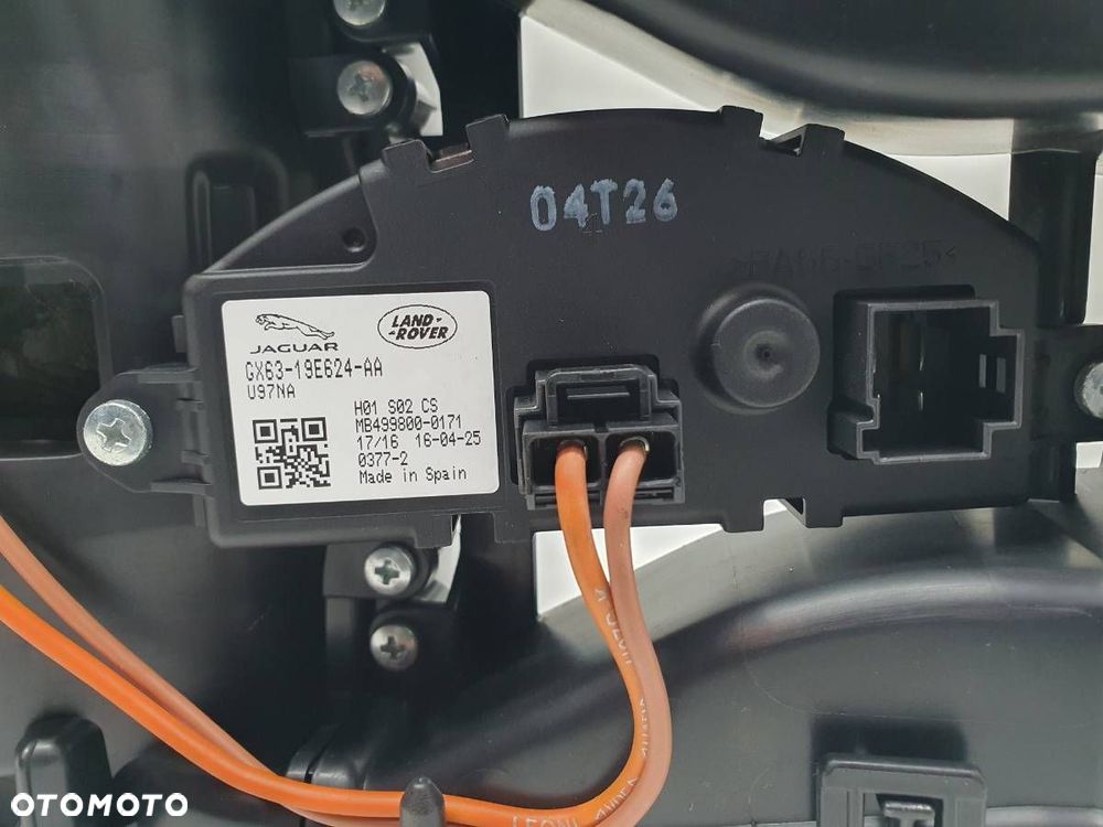 WENTYLATOR DMUCHAWA NAWIEWU REZYSTOR JAGUAR F-PACE X761 GX63-19E624-AA - 3