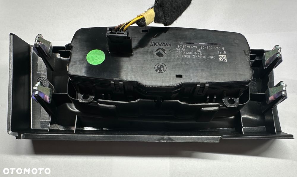 Panel przełącznik świateł BMW F20 926530203 51459211305 - 4