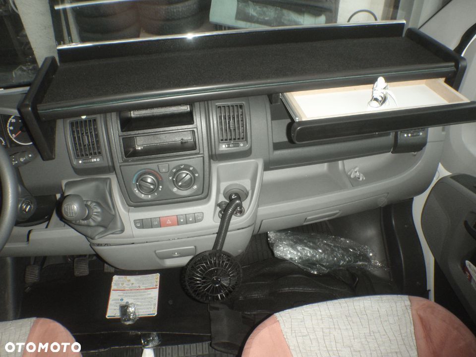 półka półeczka na deska rozdzielczą RTV szuflada długa fiat ducato boxer jumper 06-22r - 2