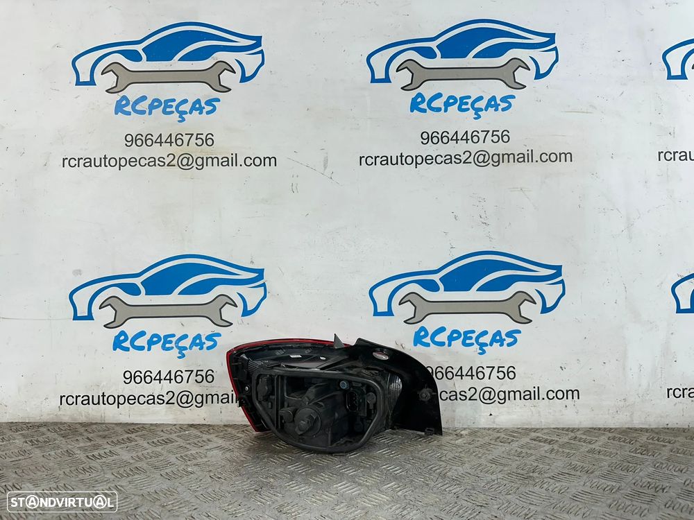 .Conjunto Farolins Led Tras Traseiro Direito Esquerdo Seat Ibiza 6J Facelift 5 Portas 2008 - 2017 - 12