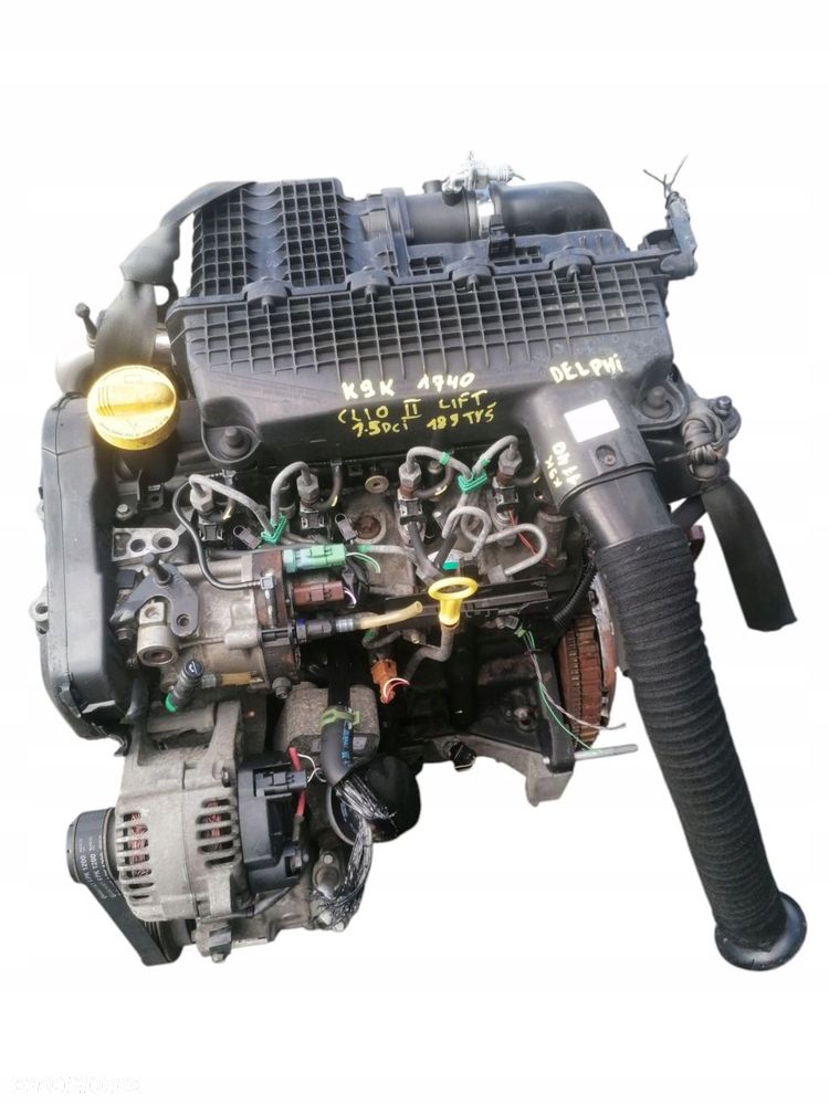 silnik renault scenic ii megan ii clio dacia daster k9k 1740 - 1