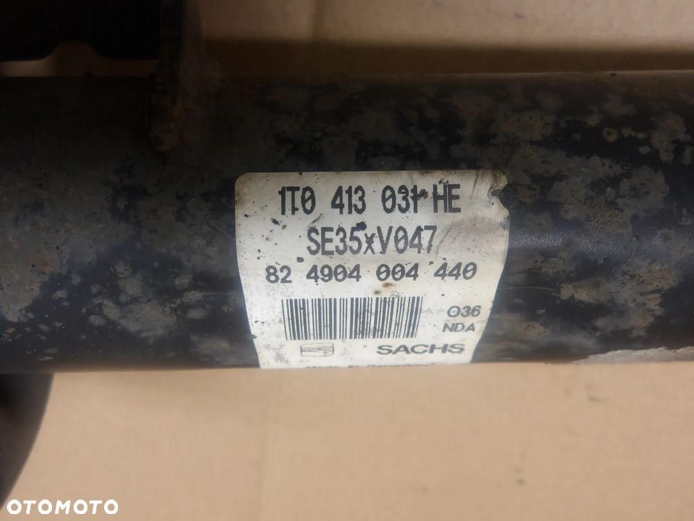 SEAT LEON II 05-09 1.4TSI AMORTYZATOR PRAWY LEWY PRZEDNI PRZÓD 1T04131031HE - 6
