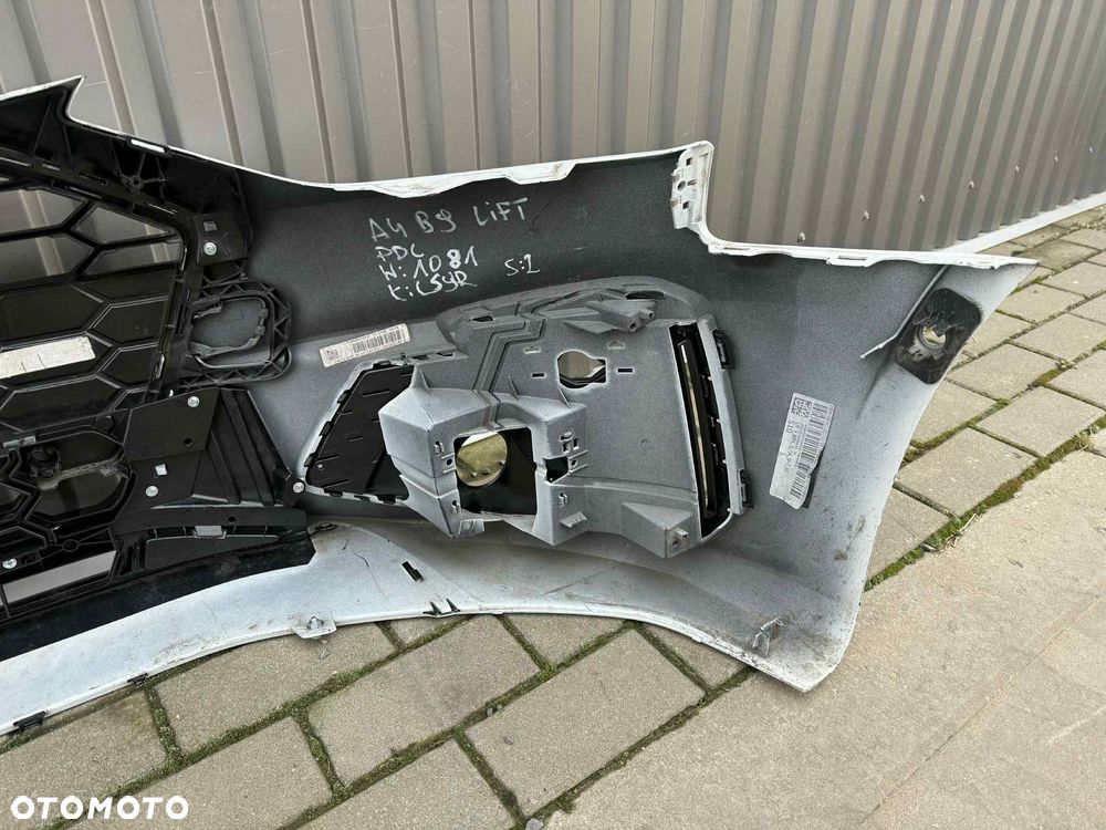 Audi A4 B9 Lift S Line Zderzak Przód Przedni 6xPDC 20-24 LS9R - 7