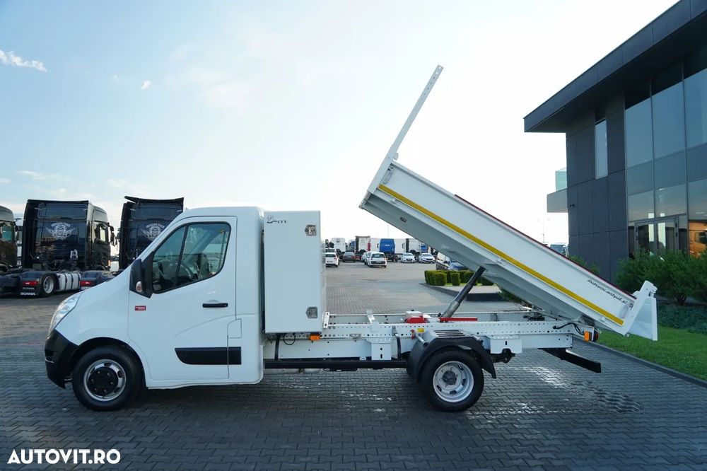Renault MASTER / BASCULATOR SPATE / 3 LOCURI / DOUĂ TRANSMISII / MANUALĂ / IMPORTATĂ / - 4