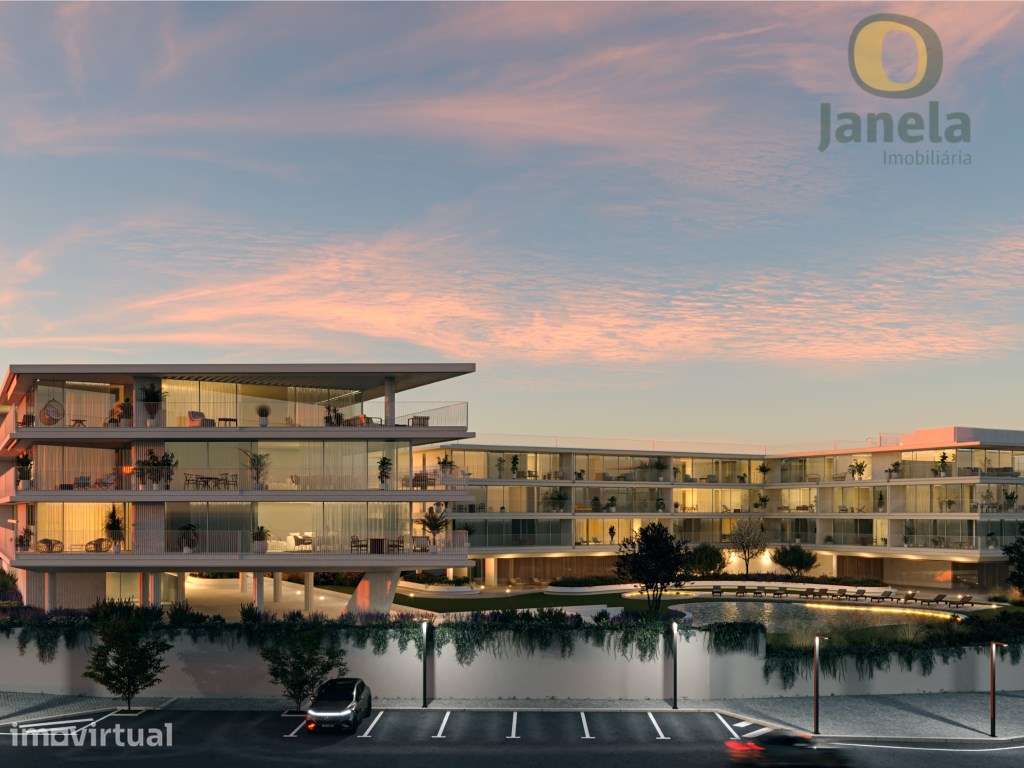 Apartamento T2 Novo em Condomínio Privado com Piscina Interior e Ex... - Grande imagem: 5/20