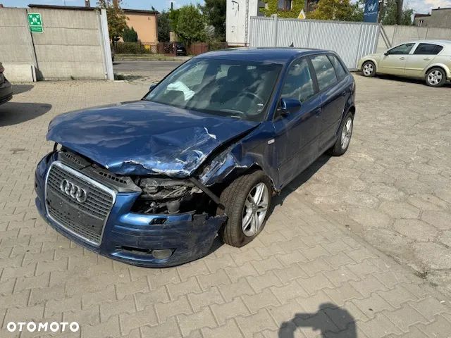 Audi A3 czesci 2.0 FSI BVY lakier LZ5C skrzynia GQP drzwi klapa zderzak sline - 6