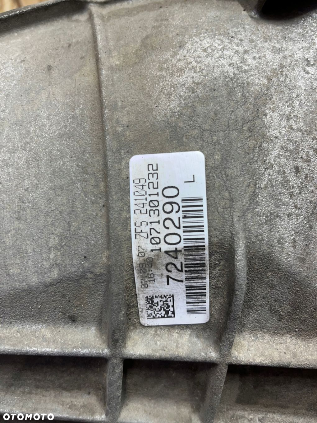 SKRZYNIA BIEGÓW AUTOMATYCZNA 6HP-21X W8D BMW E60 E61 LCI 525xd OE 7581412 - 9
