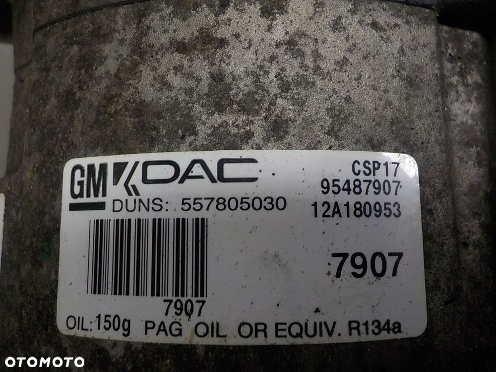 OPEL ANTARA 2.2 CDTI SPRĘŻARKA POMPA KLIMATYZACJI 95487907 557805030 - 2